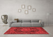 Traditional Red Washable Rugs