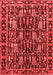 Persian Red Traditional Area Rugs