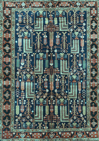 Persian Light Blue Traditional Rug, tr3880lblu