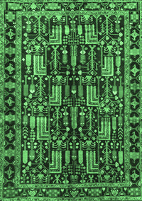 Persian Emerald Green Traditional Rug, tr3880emgrn