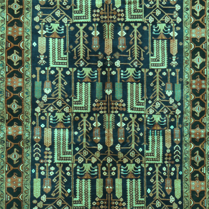 Persian Turquoise Traditional Rug, tr3880turq