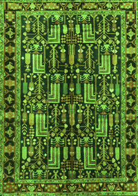 Persian Green Traditional Rug, tr3880grn
