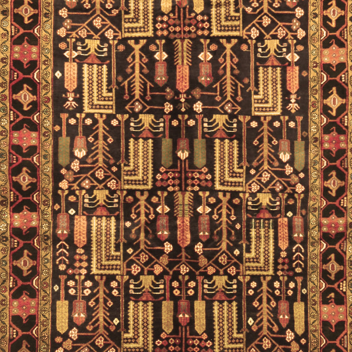 Persian Brown Traditional Rug, tr3880brn