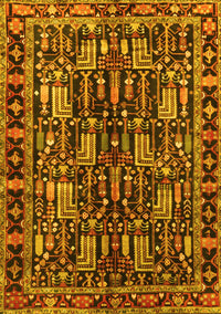 Persian Yellow Traditional Rug, tr3880yw