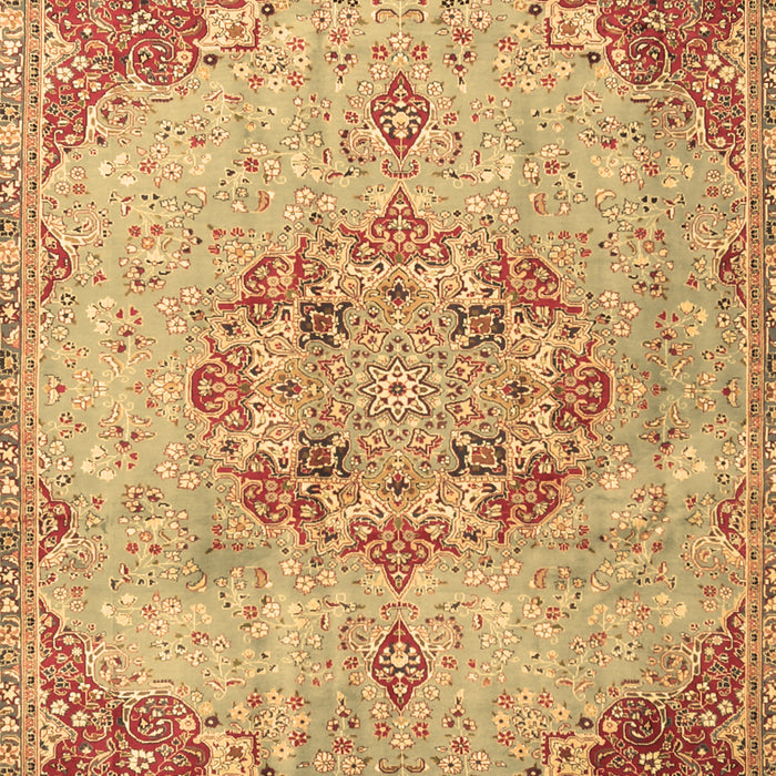Machine Washable Persian Brown Traditional Rug, wshtr3881brn