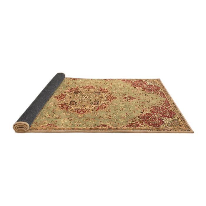Sideview of Persian Brown Traditional Rug, tr3881brn