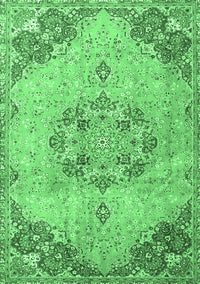 Persian Emerald Green Traditional Rug, tr3881emgrn