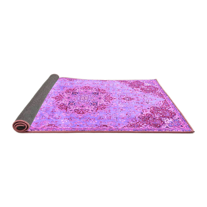 Sideview of Persian Purple Traditional Rug, tr3881pur