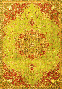Persian Yellow Traditional Rug, tr3881yw