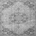 Serging Thickness of Persian Gray Traditional Rug, tr3881gry