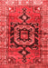 Persian Red Traditional Area Rugs