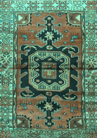 Persian Turquoise Traditional Rug, tr3882turq