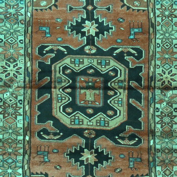 Persian Turquoise Traditional Rug, tr3882turq