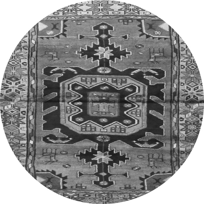 Square Persian Gray Traditional Rug, tr3882gry