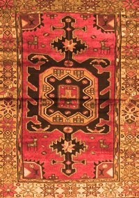 Persian Orange Traditional Rug, tr3882org