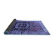 Sideview of Persian Blue Traditional Rug, tr3882blu