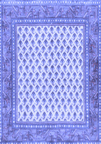 Persian Blue Traditional Rug, tr3883blu