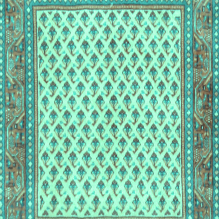 Persian Turquoise Traditional Rug, tr3883turq