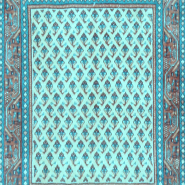Persian Light Blue Traditional Rug, tr3883lblu