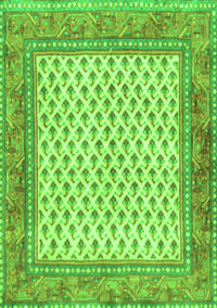 Persian Green Traditional Rug, tr3883grn