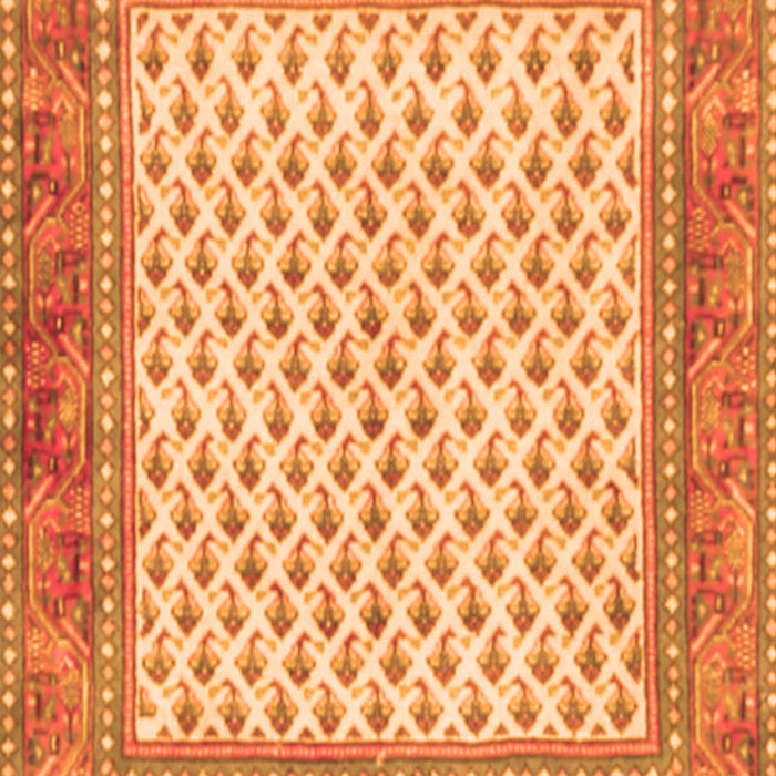 Persian Orange Traditional Rug, tr3883org