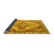 Sideview of Persian Yellow Traditional Rug, tr3884yw