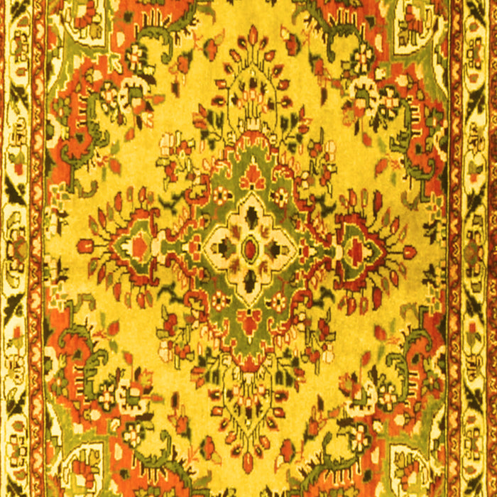 Persian Yellow Traditional Rug, tr3884yw