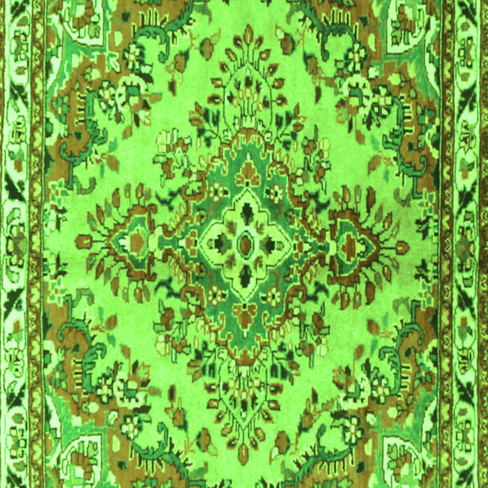 Persian Green Traditional Rug, tr3884grn