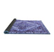 Sideview of Persian Blue Traditional Rug, tr3884blu