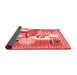 Animal Red Traditional Area Rugs