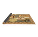 Sideview of Animal Brown Traditional Rug, tr3885brn