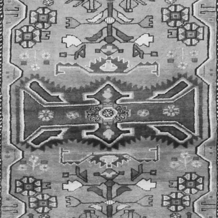 Serging Thickness of Machine Washable Animal Gray Traditional Rug, wshtr3886gry