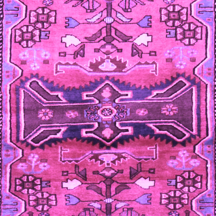 Machine Washable Animal Purple Traditional Area Rugs, wshtr3886pur