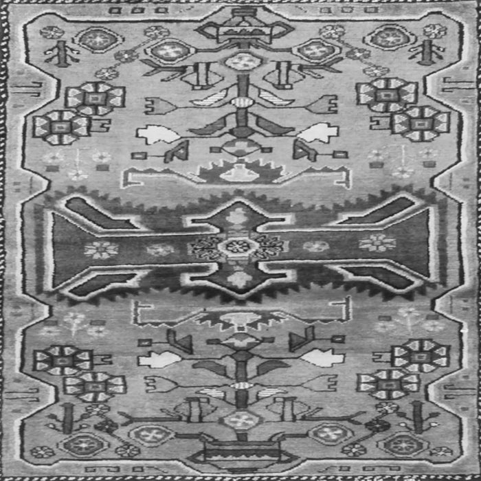 Round Machine Washable Animal Gray Traditional Rug, wshtr3886gry