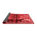 Animal Red Traditional Area Rugs