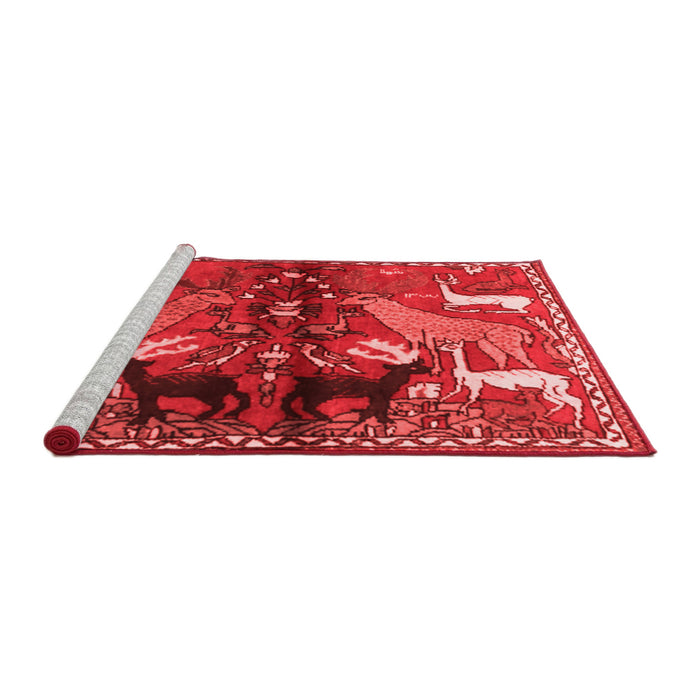 Traditional Red Washable Rugs