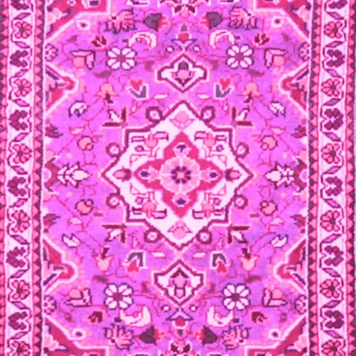 Medallion Pink Traditional Rug, tr3889pnk