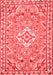 Medallion Red Traditional Area Rugs