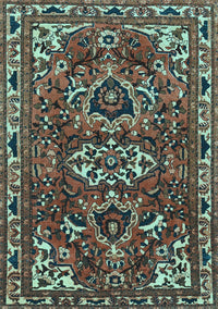 Persian Light Blue Traditional Rug, tr388lblu