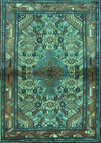 Persian Turquoise Traditional Rug, tr3890turq