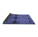 Sideview of Persian Blue Traditional Rug, tr3890blu
