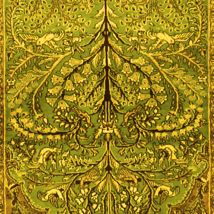 Persian Yellow Traditional Rug, tr3891yw