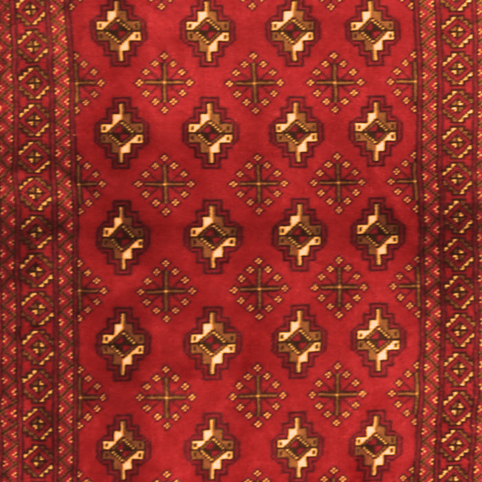 Serging Thickness of Machine Washable Persian Orange Traditional Area Rugs, wshtr3892org
