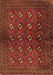 Machine Washable Persian Brown Traditional Rug, wshtr3892brn