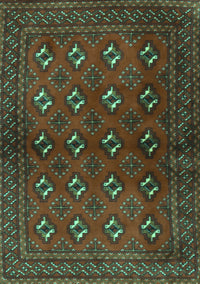 Persian Turquoise Traditional Rug, tr3892turq