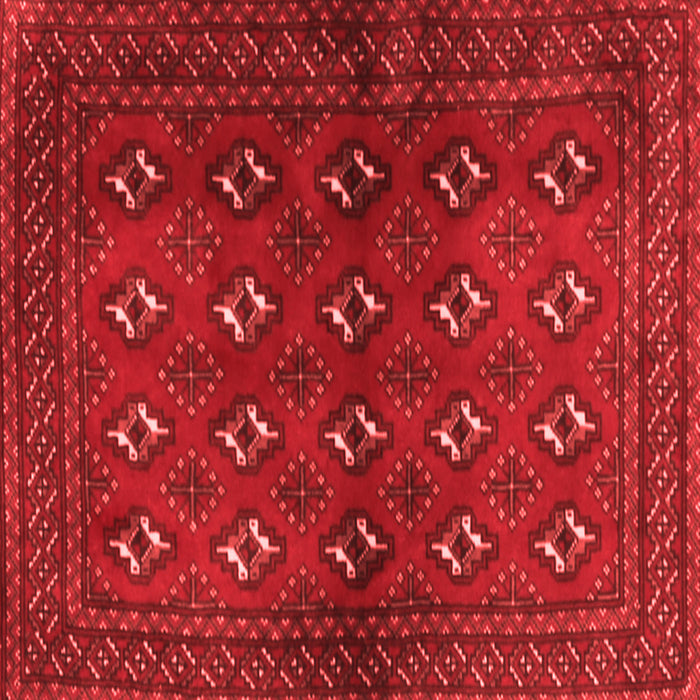 Machine Washable Persian Red Traditional Rug, wshtr3892red