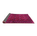 Sideview of Persian Pink Traditional Rug, tr3892pnk