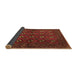 Sideview of Persian Brown Traditional Rug, tr3892brn