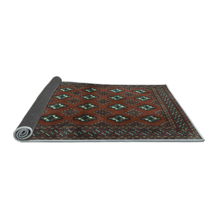 Sideview of Persian Light Blue Traditional Rug, tr3892lblu