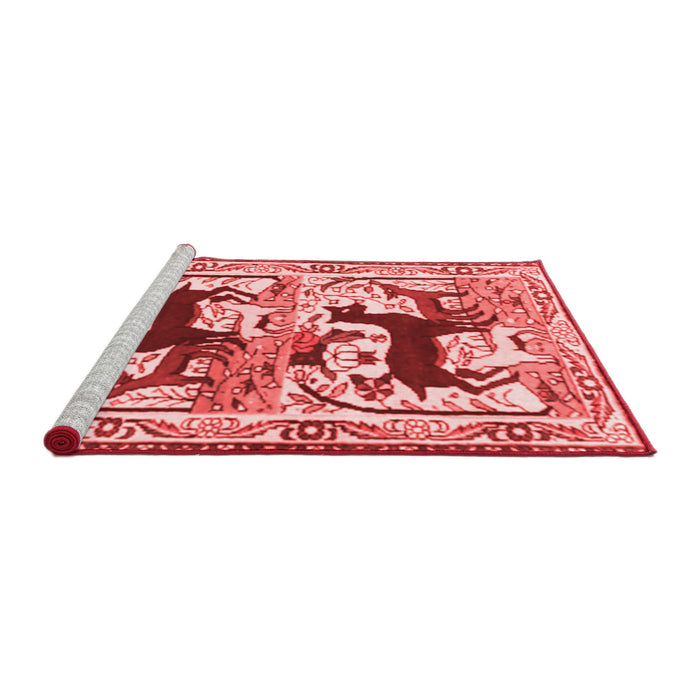 Traditional Red Washable Rugs